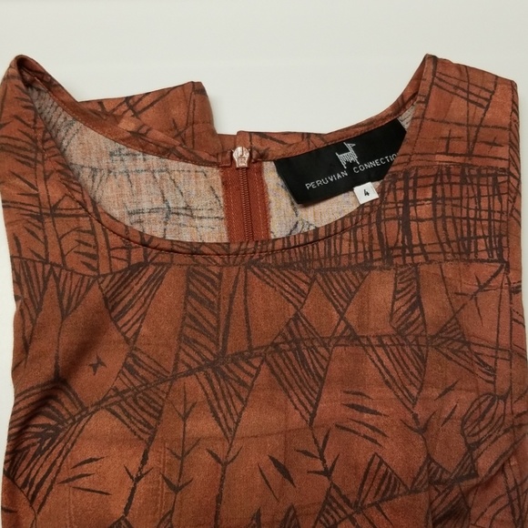 Gorgeous Dress - size 4 - 100% Pima Cotton - Picture 4 of 6